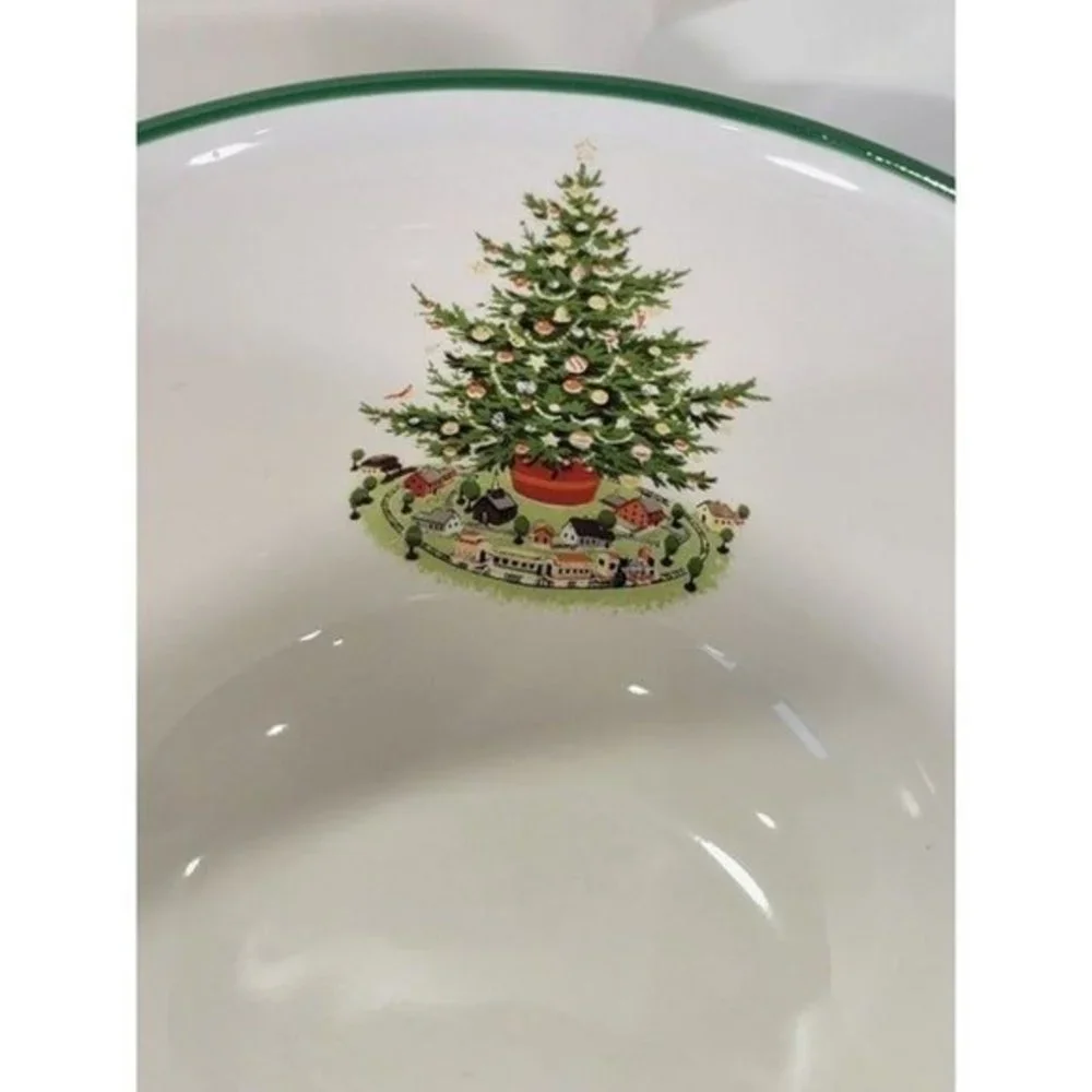 Pfaltzgraff‎ Heritage Christmas Tree Set of 4 Coffee Tea Cups
